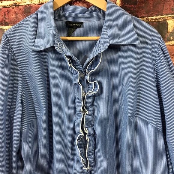 Lane Bryant 16 18 pop over tunic blouse shirt top - Picture 3 of 8